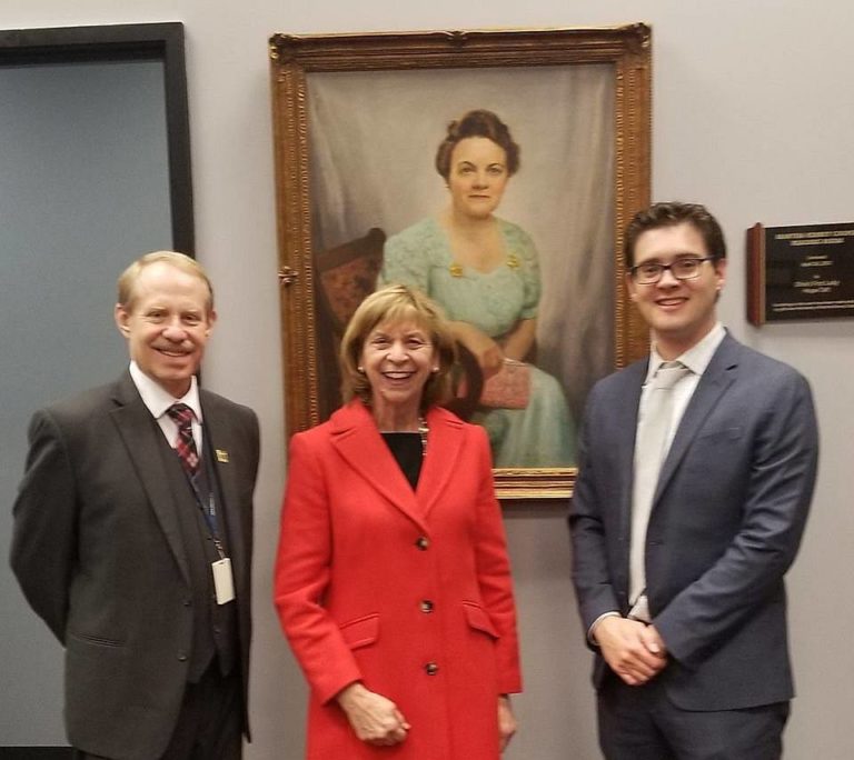 Ohioana Library visit with Ohio First Lady Fran DeWine